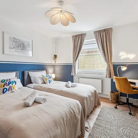 Appartement Hellohome I Wohlfuehl Design I Boxspring I Parkplatz I Happy